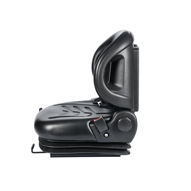 BF2-3AB EN13490 IT1+IT2-gecertificeerde vorkheftruckstoel met tegengewicht, mechanische vering OPS-schakelaar en universeel multifunctioneel montagesysteem compatibel met Toyota Jungheinrich