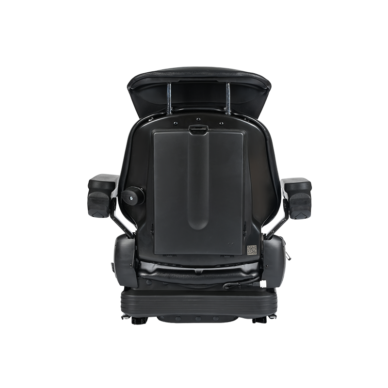 BF16MCD EN13490 IT1+IT2 & ISO7096 dubbel gecertificeerde mechanisch geveerde stoel met laag profiel Geïntegreerde veiligheidsgordel en OPS-schakelaar