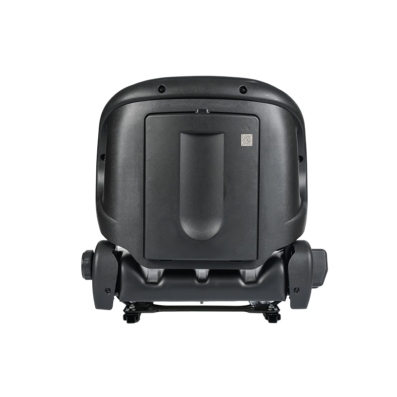 BF2-2 Universa elektrische stapelaar bestuurdersstoel - waterdicht zwart gecoat 4-weg stretchstof PVC met OPS-sensorschakelaar en verstelbare rugleuning compatibel met Hangcha, Toyota