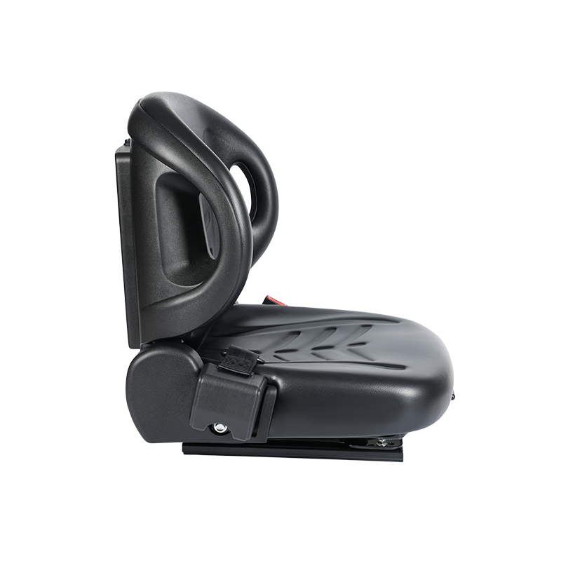 BF2-2 Universa elektrische stapelaar bestuurdersstoel - waterdicht zwart gecoat 4-weg stretchstof PVC met OPS-sensorschakelaar en verstelbare rugleuning compatibel met Hangcha, Toyota