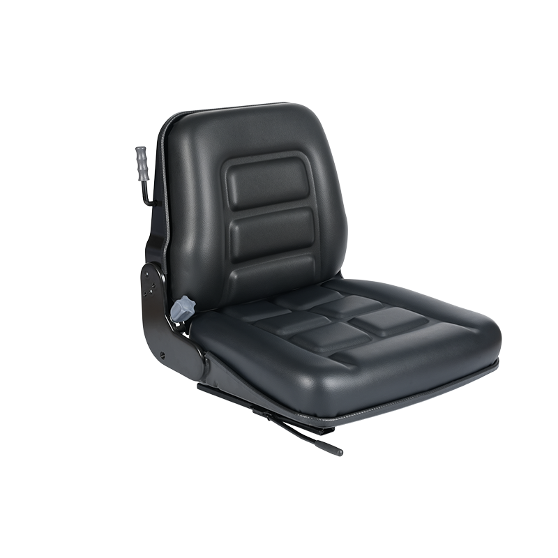 BF1-3 Zwarte PVC geveerde standaard landbouwstoel voor balenpersen met microschakelaaroptie
