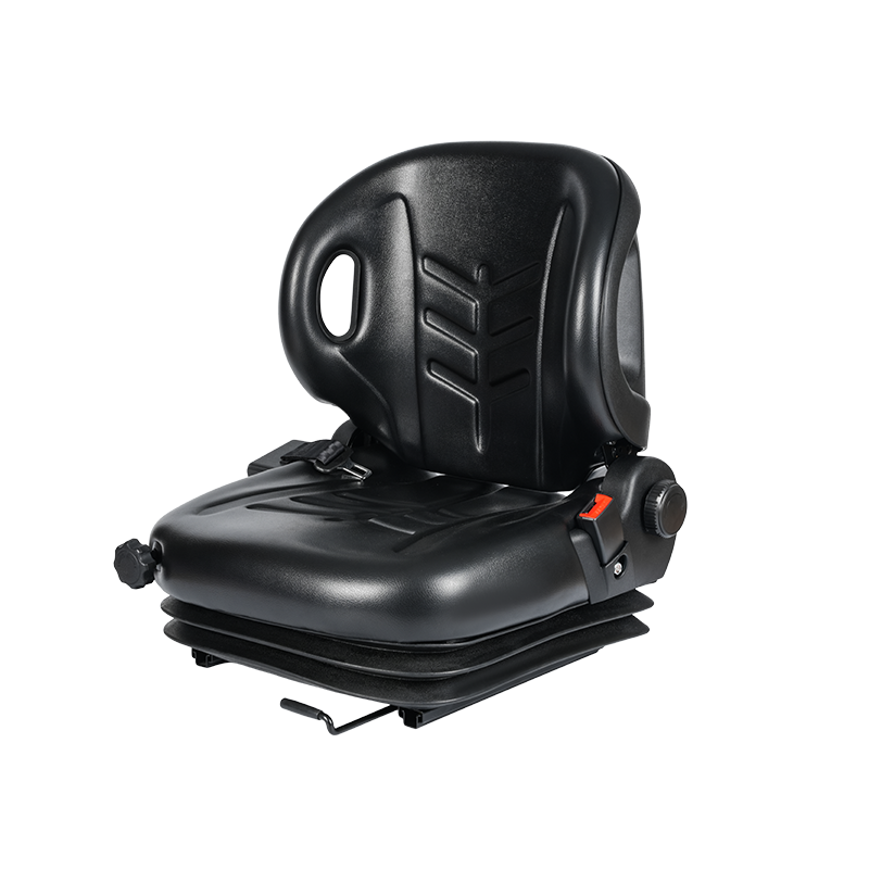 BF2-3 mechanisch geveerde stoel voor platformwagens met slag van 40 mm en universele montage